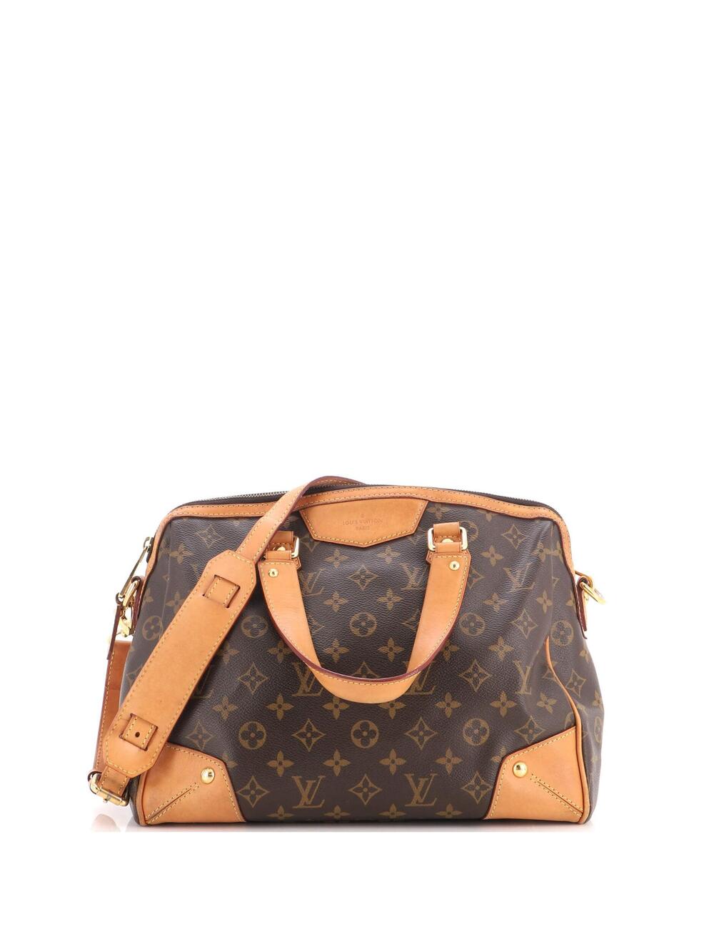 Louis Vuitton Retiro Handbag Canvas Pm #365552L13B